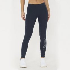Legginsy Damskie LEGEA Levery Niebieskie. Niebieskie legginsy damskie Legea, bez wzorów, z bawełny. Za 68.00 zł.