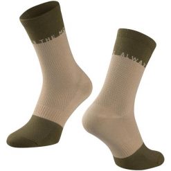 Skarpetki rowerowe unisex Force Move. Brązowe skarpetki damskie FORCE, bez wzorów. Za 59.90 zł.
