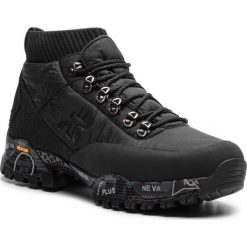 Trekkingi PREMIATA - Loutreck 0146 Czarny. Czarne trekkingi męskie Premiata, z materiału, bez zapięcia. W wyprzedaży za 729.00 zł.