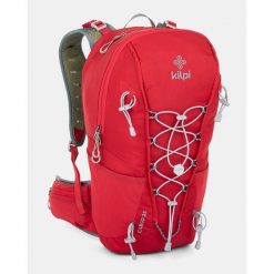 Plecak turystyczny 25 L Kilpi CARGO-U. Czerwone plecaki męskie Kilpi, bez wzorów, z nylonu, sportowe. Za 318.77 zł.