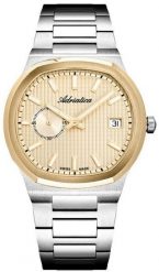 Zegarek męski Adriatica A8349.2111A srebrny. Szare zegarki męskie Adriatica, bez wzorów, srebrne. Za 2,950.00 zł.