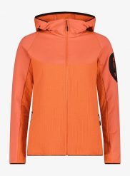 Bluza trekkingowa damska CMP Hovian. Brązowe bluzy damskie CMP, l, bez wzorów, z elastanu, bez ramiączek, bez kaptura. Za 369.99 zł.