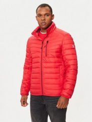 S.Oliver Kurtka przejściowa 2158401 Czerwony Regular Fit. Czerwone kurtki męskie S.Oliver, m, bez wzorów, z syntetyku, bez kaptura. Za 329.99 zł.