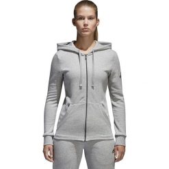 BLUZA ADDIAS ESS SOLID FZ HD (XS). Bluzy damskie Adidas, xs, bez wzorów, z bawełny, bez ramiączek, z kapturem. W wyprzedaży za 159.99 zł.
