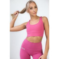 Stanik sportowy na jogę damski Balance pink. Czerwone bielizna sportowa damska 2SkIN, s, bez wzorów. Za 169.00 zł.