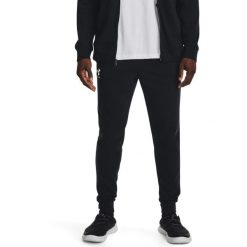 Spodnie Under Armour UA Rival Terry, Mężczyźni. Białe spodnie sportowe męskie Under Armour, m, bez wzorów, z dresówki. Za 194.00 zł.