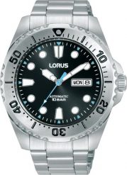 Zegarek męski Lorus RL471BX9 srebrny. Szare zegarki męskie Lorus, bez wzorów, srebrne. Za 997.00 zł.