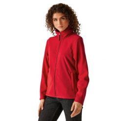 Damska Bluza Polarowa Micro Z Pełnym Zamkiem Błyskawicznym. Czerwone bluzy damskie Regatta, na zimę, xl, bez wzorów, z polaru, sportowe, bez ramiączek, bez kaptura. Za 117.99 zł.