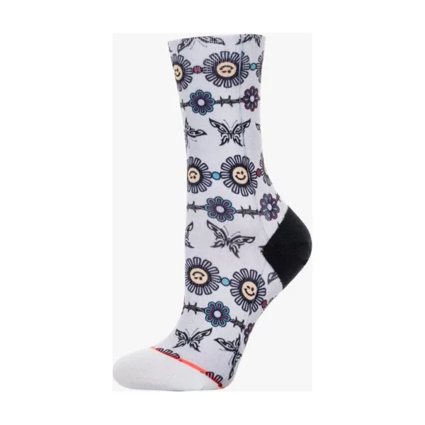 Stance Skarpety Daisy Chain , szary, rozmiar S. Szare skarpetki damskie Stance, bez wzorów, z bawełny. Za 69.99 zł.