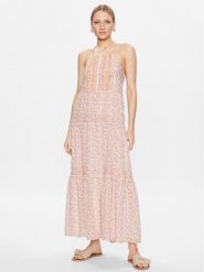 Pepe Jeans Sukienka codzienna Parhi PL953266 Kolorowy Regular Fit. Sukienki damskie Pepe Jeans, na co dzień, m, bez wzorów, z bawełny, bez kołnierzyka, bez ramiączek, proste. Za 279.99 zł.