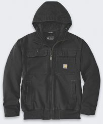 Kurtka męska Carhartt Kurtka Carhartt Washed Duck Active Jacket Black. Czarne kurtki męskie Carhartt, m, bez wzorów, bez kaptura. Za 662.91 zł.