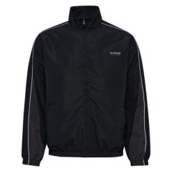 Kurtka z dresu Hummel. Czarne kurtki męskie Hummel, xl, bez wzorów, z dresówki, bez kaptura. Za 336.00 zł.