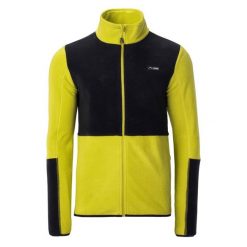 Polar męski Elbrus Cari Polartec - żółty, Rozmiar XL. Żółte bluzy sportowe męskie ELBRUS, m, bez wzorów, z polaru, bez kaptura. Za 124.99 zł.