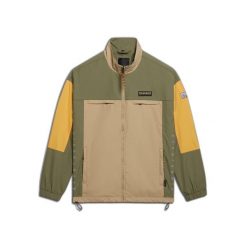 Kurtka Napapijri Boyd. Zielone kurtki męskie Napapijri, m, z aplikacjami, z materiału, eleganckie, bez kaptura. Za 581.50 zł.