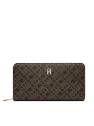 Tommy Hilfiger Portfel Th Icon Lrg Za Mono Print AW0AW18996 Kolorowy. Portfele damskie Tommy Hilfiger, ze skóry. Za 329.99 zł.