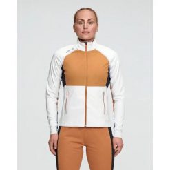 Kurtka treningowa damska Daehlie Sportswear Premium 2.0. Brązowe kurtki sportowe damskie DAEHLIE, s, bez wzorów, z elastanu, bez ramiączek, bez kaptura, do biegania. Za 1,165.50 zł.
