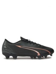 Puma Buty do piłki nożnej Ultra Play Fg/Ag 107763 02 Czarny. Czarne buty sportowe męskie Puma, bez wzorów, ze skóry, bez zapięcia. Za 189.99 zł.