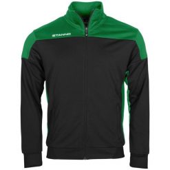 Bluza dresowa zapinana na zamek błyskawiczny Stanno Pride. Czarne bluzy damskie STANNO, l, bez wzorów, z dresówki, bez ramiączek, bez kaptura. Za 242.00 zł.