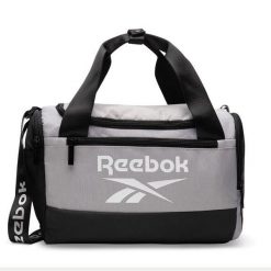 Torba sportowa Reebok. Szare torby sportowe męskie Reebok, bez wzorów, małe. Za 119.99 zł.