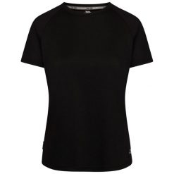 T-shirt damski Claudette. Czerwone t-shirty damskie Trespass, s, bez wzorów, sportowe, bez kołnierzyka, bez ramiączek. Za 71.99 zł.