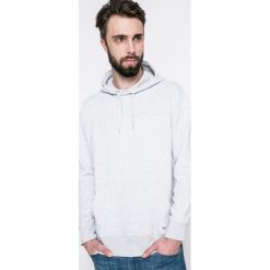 Lee - Bluza. Szare bluzy męskie Lee, l, bez wzorów, z bawełny, z kapturem. W wyprzedaży za 79.90 zł.