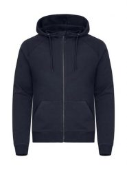 Clique Miami PRO Hoody Full Zip bluza z kapturem z French terry – Dark Navy. Niebieskie bluzy damskie CLIQUE, l, bez wzorów, z bawełny, bez ramiączek, z kapturem. Za 222.88 zł.