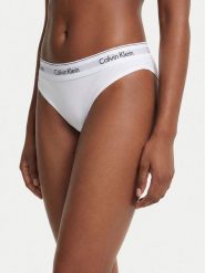 Calvin Klein Underwear Komplet stringów LV00QF8518 Biały. Białe majtki damskie Calvin Klein Underwear, z bawełny. Za 99.99 zł.