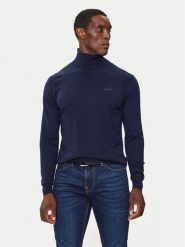 Guess Golf M4BR05 Z3H82 Granatowy Regular Fit. Niebieskie swetry męskie Guess, m, z aplikacjami, z syntetyku, bez kołnierzyka, bez ramiączek. Za 209.99 zł.