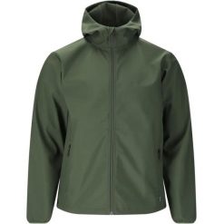 Kurtka softshell Whistler Luango. Zielone kurtki sportowe męskie Whistler, m, bez wzorów, z softshellu, bez kaptura. Za 305.00 zł.