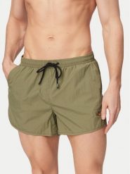 Aeronautica Militare Szorty kąpielowe 261BW0231UCT04311 Zielony Regular Fit. Zielone kąpielówki męskie Aeronautica Militare, bez wzorów, z syntetyku. Za 269.99 zł.