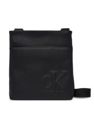 Calvin Klein Saszetka Bold Ck Flatpack LV04D3344G Czarny. Czarne saszetki i nerki męskie Calvin Klein, ze skóry. Za 329.99 zł.