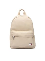Tommy Jeans Plecak Tjw Daily Elevated Backpack AW0AW18086 Beżowy. Brązowe plecaki damskie Tommy Jeans, bez wzorów, z jeansu. Za 449.99 zł.