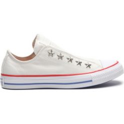 Converse Chuck Taylor All Star Starware Tenisówki Biały. Białe trampki i tenisówki damskie Converse, bez wzorów, z materiału, bez zapięcia. Za 343.95 zł.