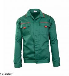 AMBL - MAX-POPULAR BLUZA ZIELONY, POLIESTER/BAWEŁNA (65% /35%), 260G/M2, - biały 46. Białe bluzy damskie Polstar, m, bez wzorów, z bawełny, bez ramiączek, bez kaptura. Za 24.91 zł.