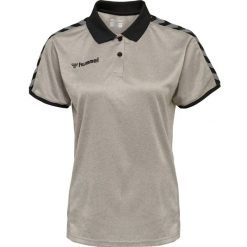 Damska koszulka polo Hummel hmlAUTHENTIC Functional. Szare bluzki damskie Hummel, l, bez wzorów, eleganckie, bez kołnierzyka, bez ramiączek. Za 174.00 zł.