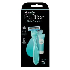 Wilkinson Intuition Bikini Care Duo Golarki i depilatory 1 ct Damski. Stroje kąpielowe damskie Wilkinson, l, bez wzorów, ze skóry. Za 64.59 zł.