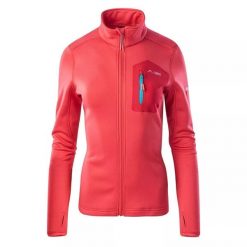 Damska Bluza Polarowa Emino Polartech Fleece Jacket. Czerwone bluzy damskie ELBRUS, na zimę, m, bez wzorów, z polaru, sportowe, bez ramiączek, bez kaptura. Za 295.99 zł.