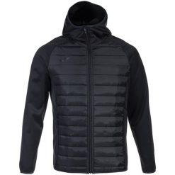 Kurtka bluza sportowa męska Berna III Softshell Hoodie. Czarne kurtki sportowe męskie Joma, l, bez wzorów, z poliesteru, bez kaptura, do piłki nożnej. Za 274.00 zł.