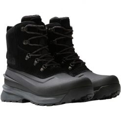 Buty trekkingowe męskie The North Face M Chilkat V Lace WP. Czarne buty zimowe męskie The North Face, bez zapięcia. Za 579.00 zł.