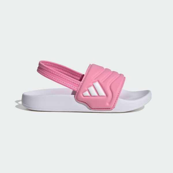 Klapki Adilette Estrap 2.0 Slides Children. Białe klapki męskie Adidas, bez wzorów, bez zapięcia. Za 109.00 zł.