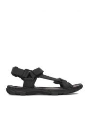 Lasocki Sandały CEO-KAP-01 MI24 Czarny. Czarne sandały męskie Lasocki, bez wzorów, z nubiku, bez zapięcia. Za 159.99 zł.