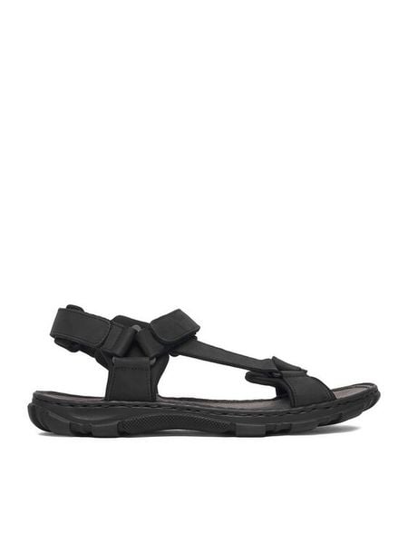 Lasocki Sandały CEO-KAP-01 MI24 Czarny. Czarne sandały męskie Lasocki, bez wzorów, z nubiku, bez zapięcia. Za 159.99 zł.