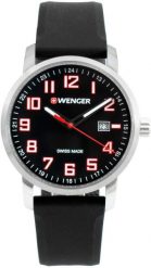 Zegarek Wenger Zegarek Męski Wenger 01.9041.127 ( 42 mm). Zegarki męskie Wenger, bez wzorów. Za 419.96 zł.