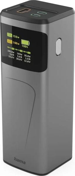 Hama Power Pack High Power 150 24000 mAh 150W. Powerbanki . Za 276.06 zł.