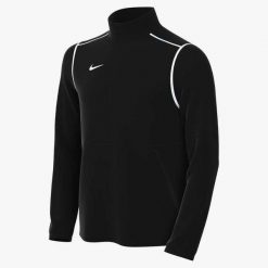 Bluza treningowa męska Nike Dri-fit Park 20 Track Jr. Białe bluzy męskie Nike, m, bez wzorów, z materiału, sportowe, bez ramiączek, bez kaptura. Za 141.70 zł.