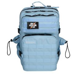 Plecak outdoorowy V1 Sky Blue 45L. Niebieskie plecaki męskie ELITEX TRAINING, bez wzorów, sportowe. Za 252.99 zł.