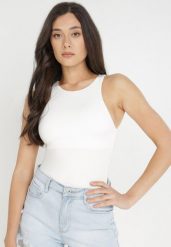 Białe Body Eudon. Białe body Born2be, bez wzorów. Za 64.99 zł.