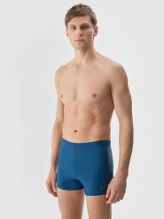 4F Kąpielówki męskie - turkusowe M. Niebieskie kąpielówki męskie 4F, m, bez wzorów, z elastanu. Za 59.99 zł.