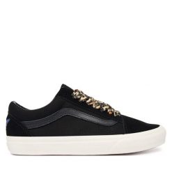 Tenisówki Vans. Czarne trampki i tenisówki damskie Vans, bez wzorów, bez zapięcia. Za 399.99 zł.