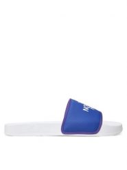 The North Face Klapki Base Camp Slide III NF0A4T2RCN01 Niebieski. Niebieskie klapki męskie The North Face, bez wzorów, z materiału, bez zapięcia. Za 119.99 zł.